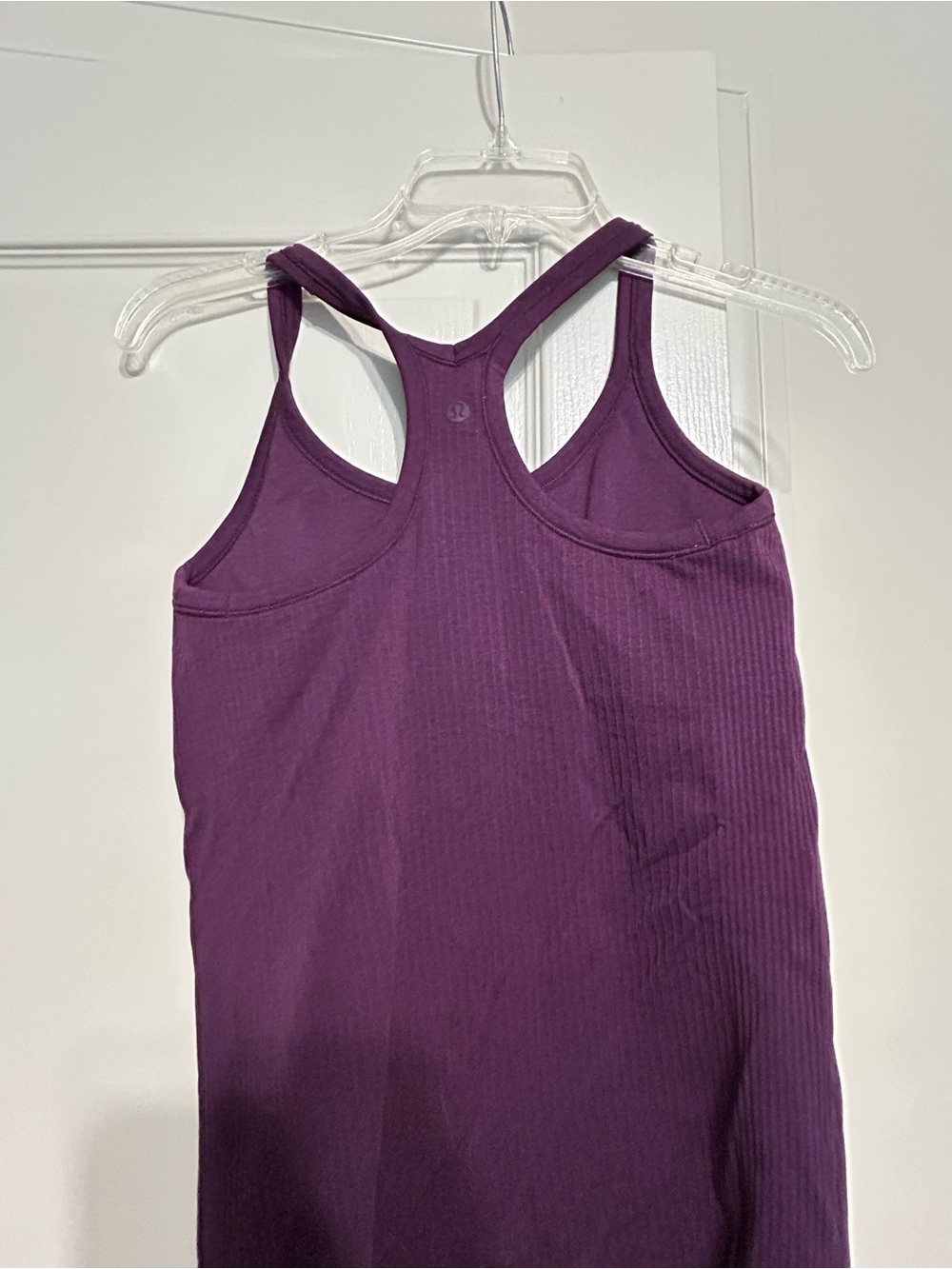 lululemon athletica Deep Purple Ribbed Racerback Tank